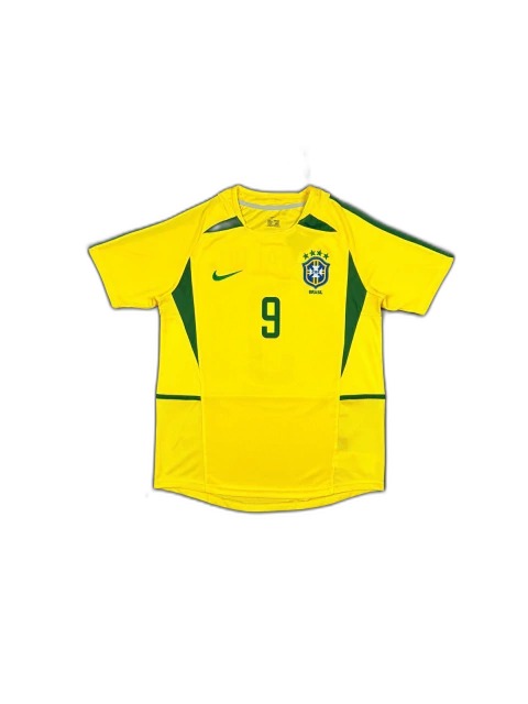 CAMISETA RETRÔ SELEÇÃO BRASIL 2002